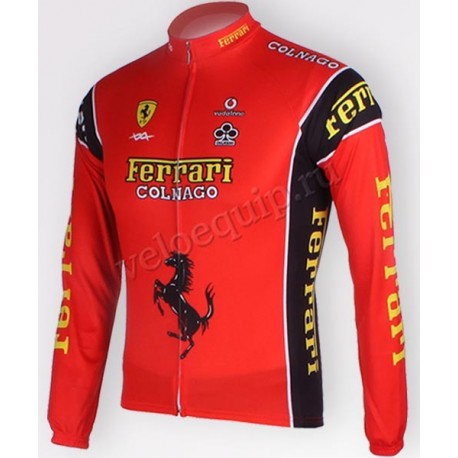 Ferrari Colnago - велокуртка командная утепленная